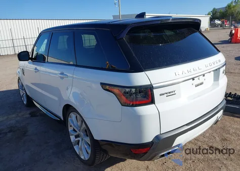 2018 Land Rover Range Rover Sport Hse из США, поврежденный, VIN SALWR2RV2JA806761